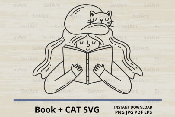 Book Cat SVG Review