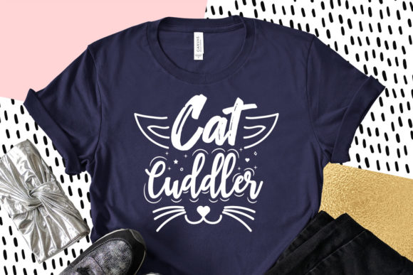 Cat Cuddler, Cat Svg Quotes