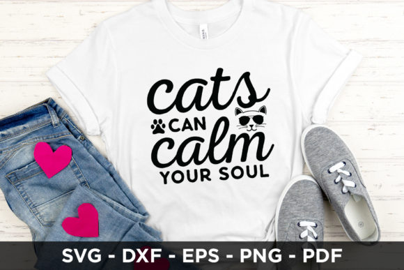 Cats Can Calm Your Soul SVG