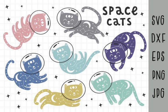 Celestial Cat: Space Cat Svg Review