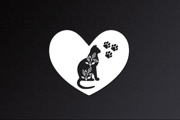 Layer Cut Cut File Cat Svg Floral